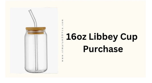 16oz Libby Glass Cups